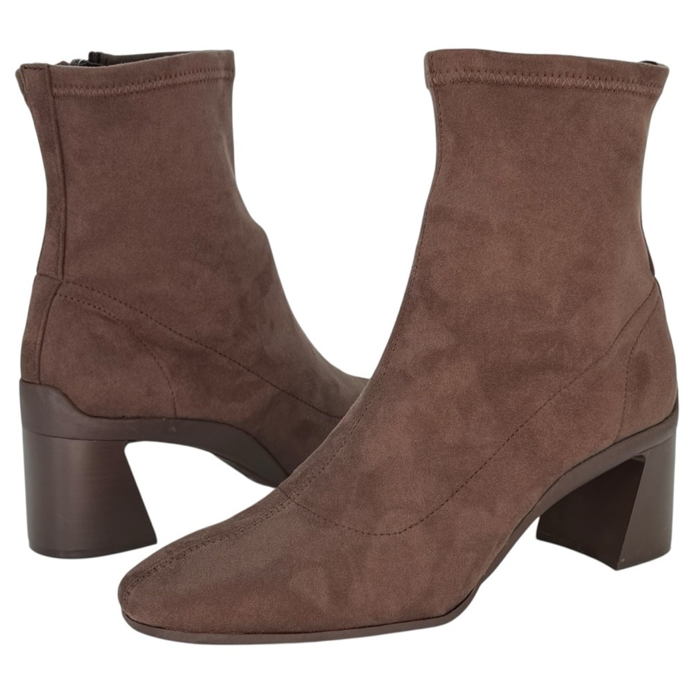 Aerosoles Corinda Brown Suede Womens Ankle Boots Size 8.5M - Picture 13 of 15